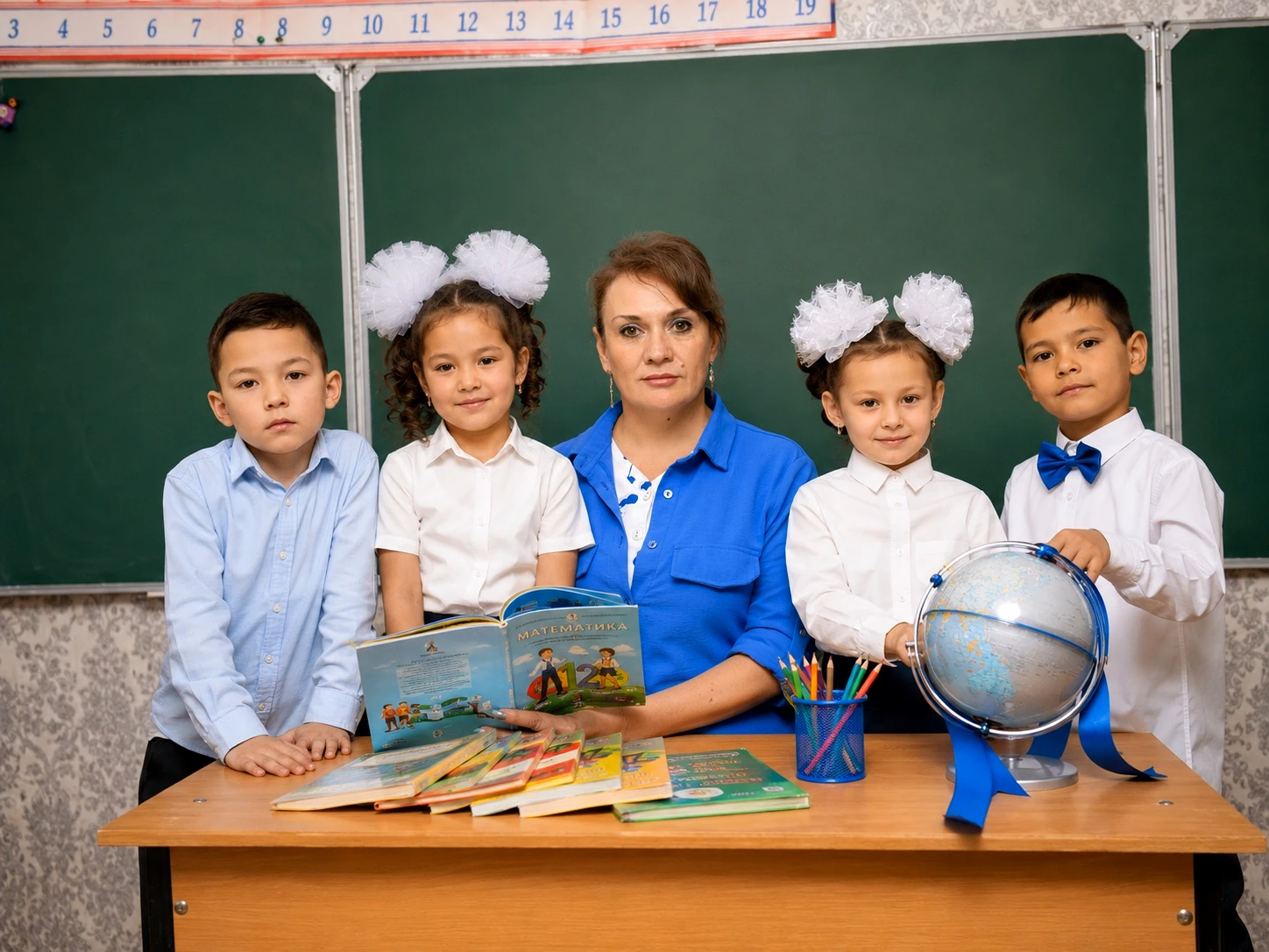 Maria Vasilievna Bogatskaya — primary school teacher in Shymkent